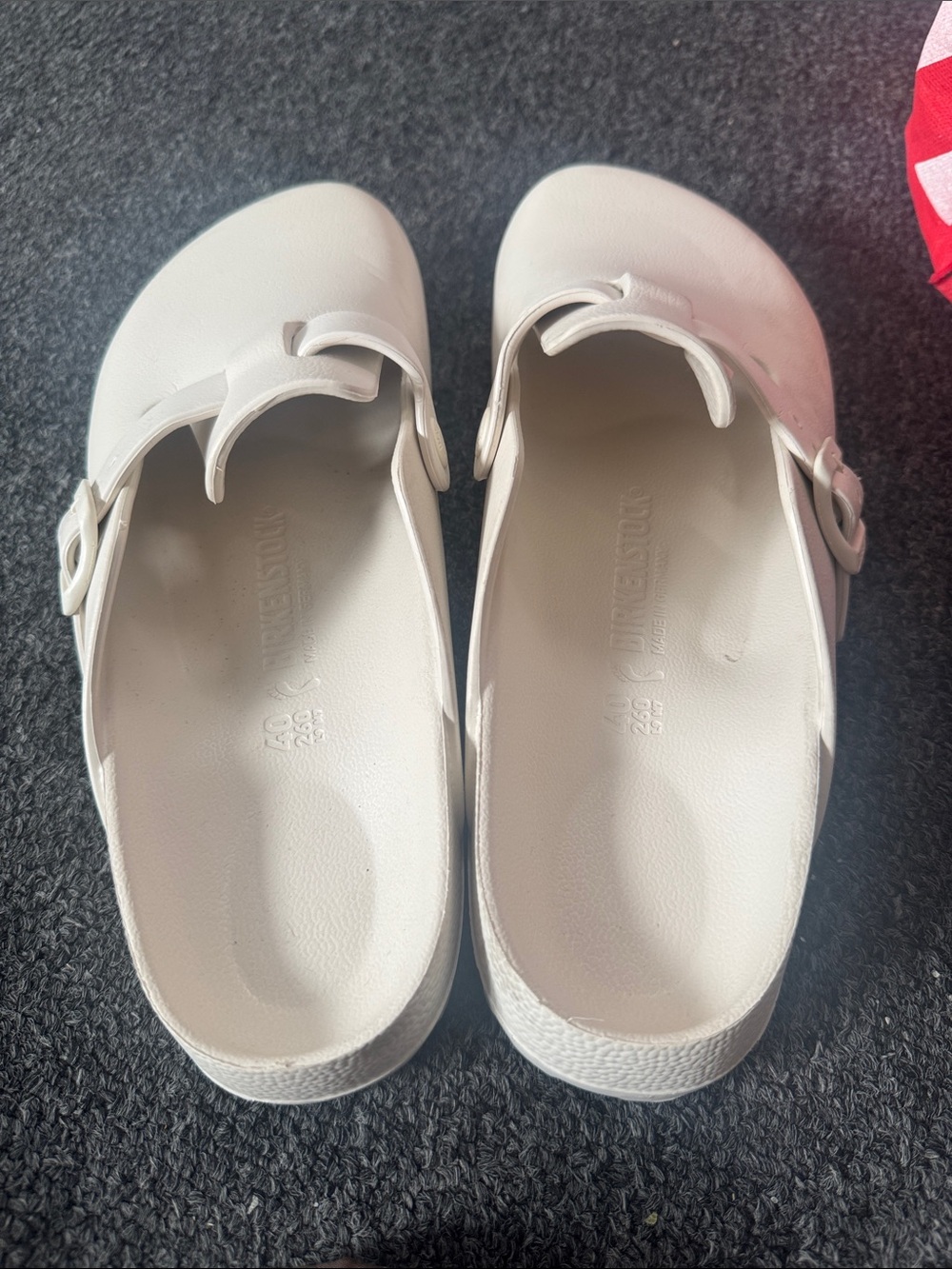 Birkenstock White Professional Clogs — Slip-On Comfort